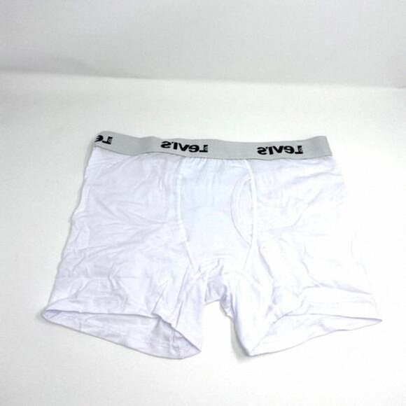 Levi’s 3 Pack Men’s Size Boxer Brief Cotton 0585 37453 White Black - Picture 3 of 8